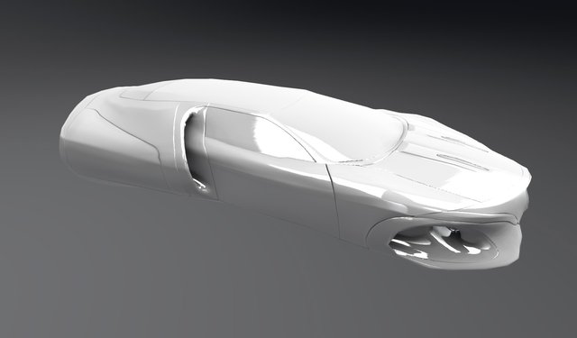 Vehicle1 LowPoly 3D Model