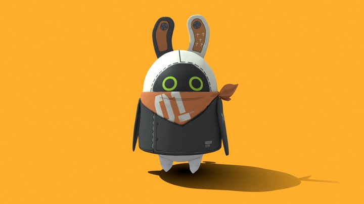Bangboo FanArt  [ ZenlessZoneZero Fanart ] 3D Model