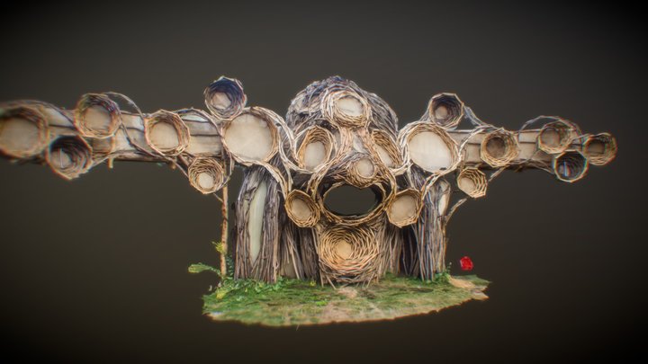 Swamp Stage @ Mo:Dem Festival 2017 3D Model