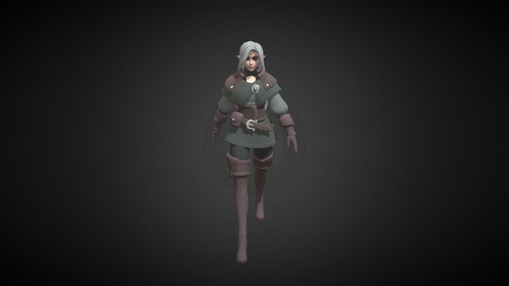 Azri Run Cycle 3D Model