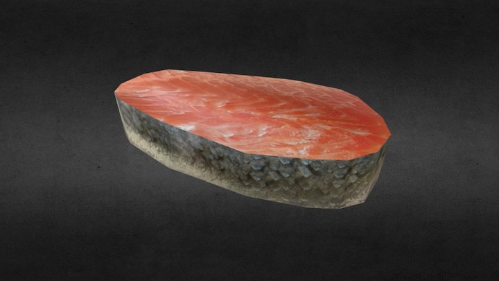 Salmon 3D Model