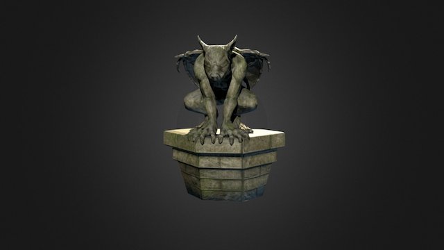 Gargoyle 3D Model