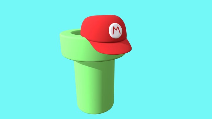 Mario_Hat 3D Model