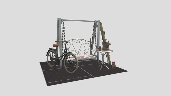 DAE 5 Finished props - Grandma's house 3D Model