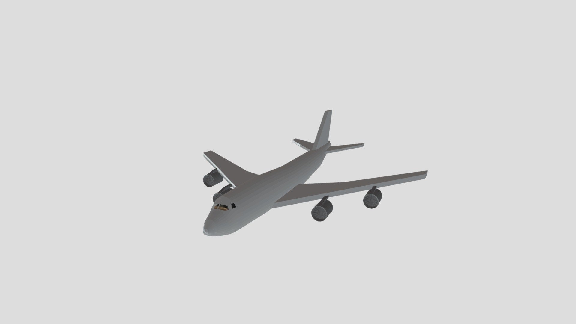 Boeing B747 cargo - Download Free 3D model by CreaDX [c137a48] - Sketchfab