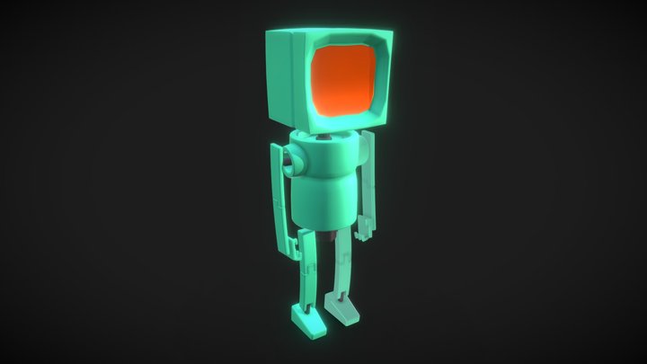 Robot Two 3D Model
