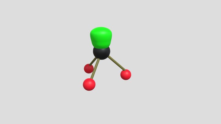 NH3 molecule 3d model 3D Model