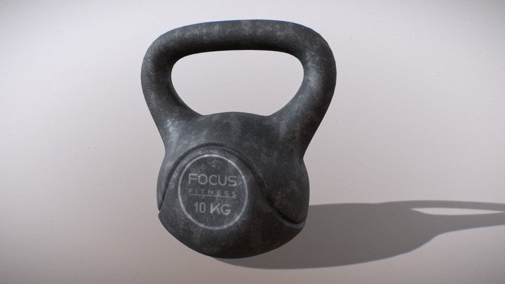 Kettlebell_Focus_Fitness 3D Model