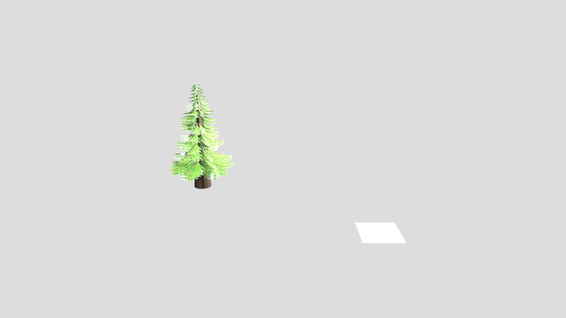 low poly tree