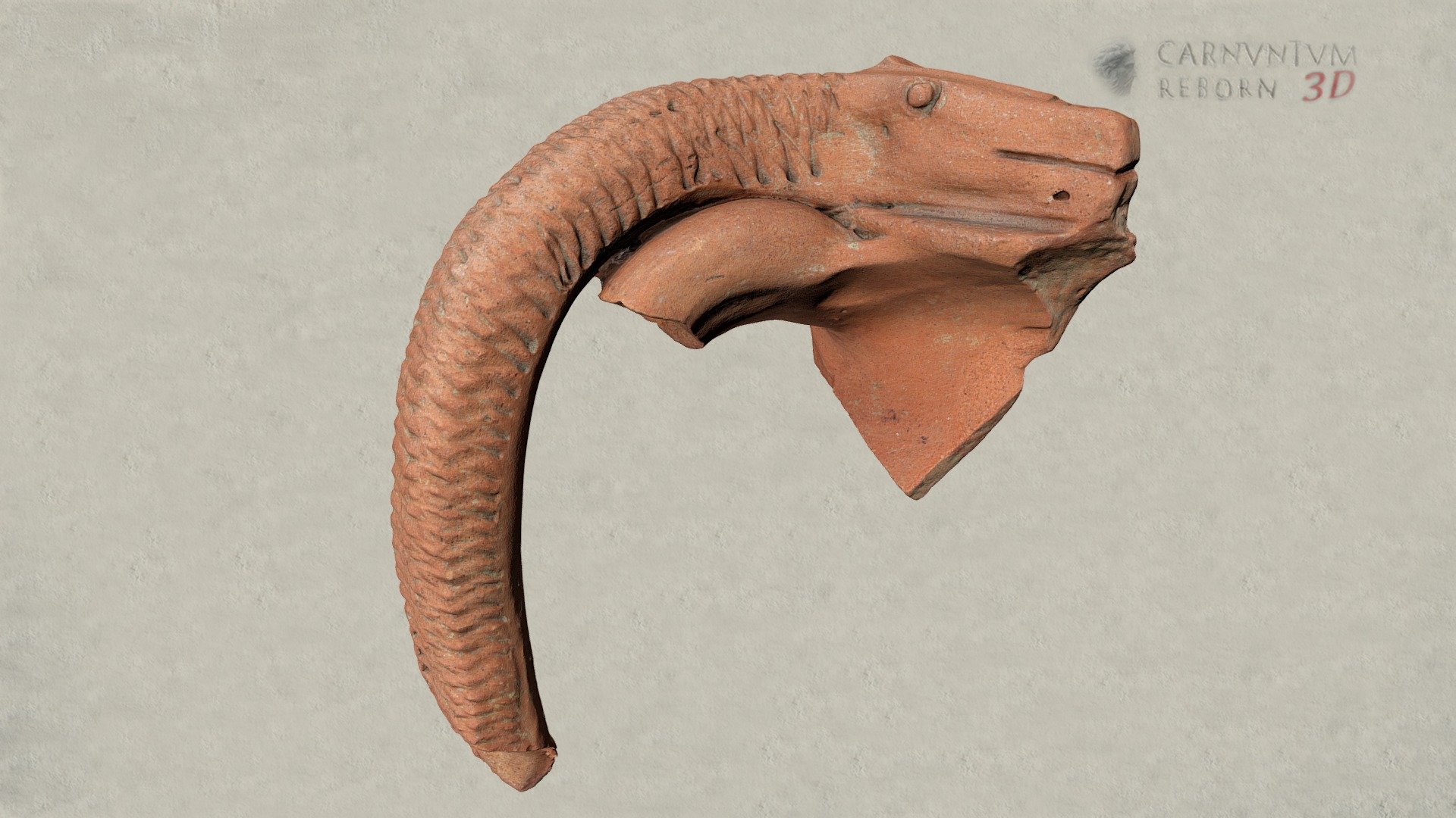 Schlangengefäß — Sketchfab embed 3D viewer
