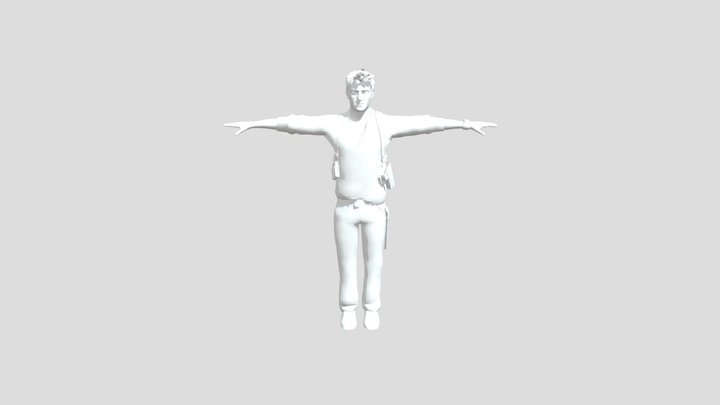 Nathan Drake 3D Model