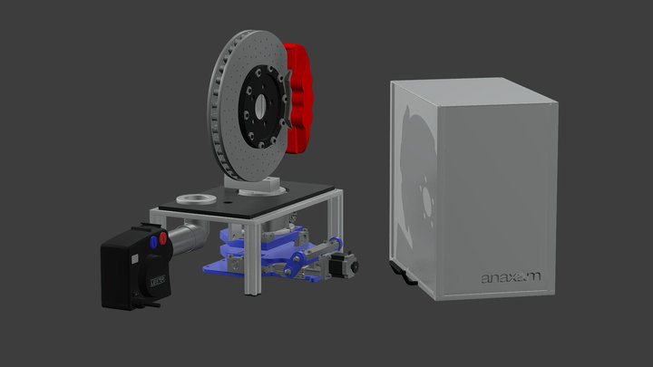 Prüfstand (Automobilindustrie) 3D Model
