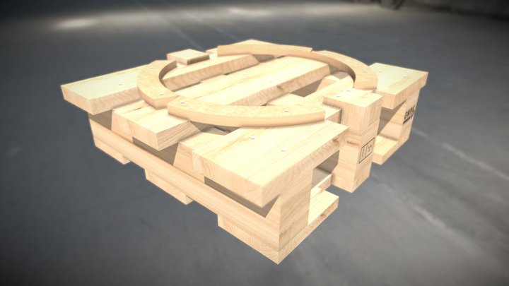 Stator-core-pallet 3D Model