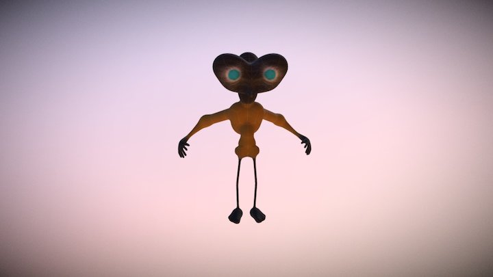 Fly Man 3D Model