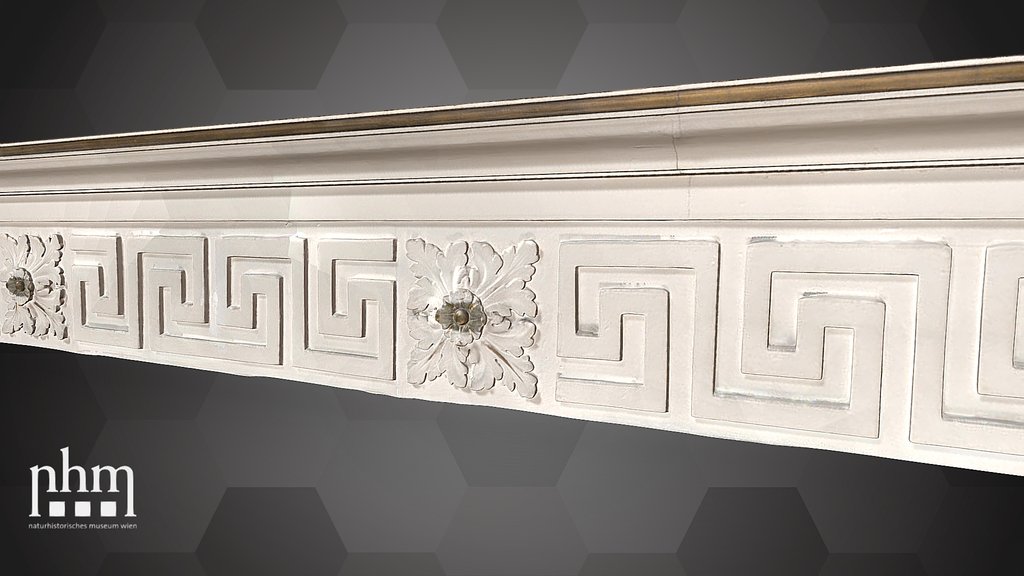 Stucco frieze