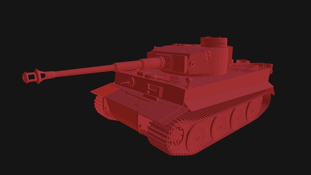 Panzer IV (H) 3D Model