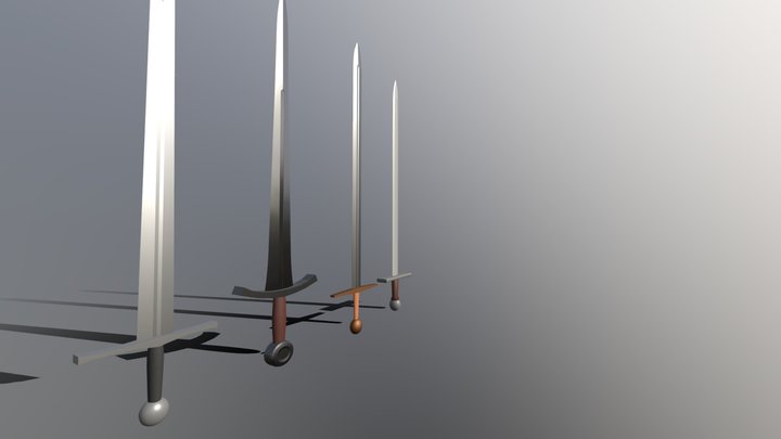 Arming Sword 3D Model