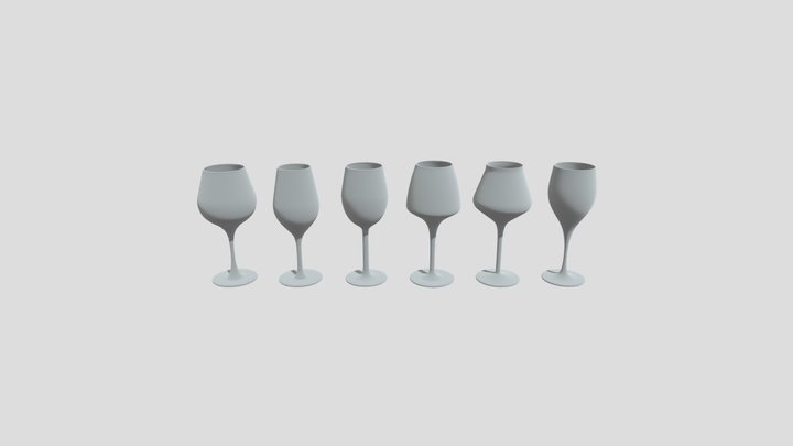 Wine Glassware – Modelo 3D gratuito STL