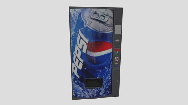 Vending Machine 3D Model