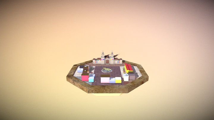 Plaza Final: La Danza de los Paskoles 3D Model