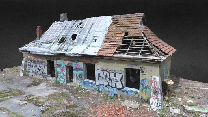 Abandoned-Soviet-Base-Building-2 3D Model