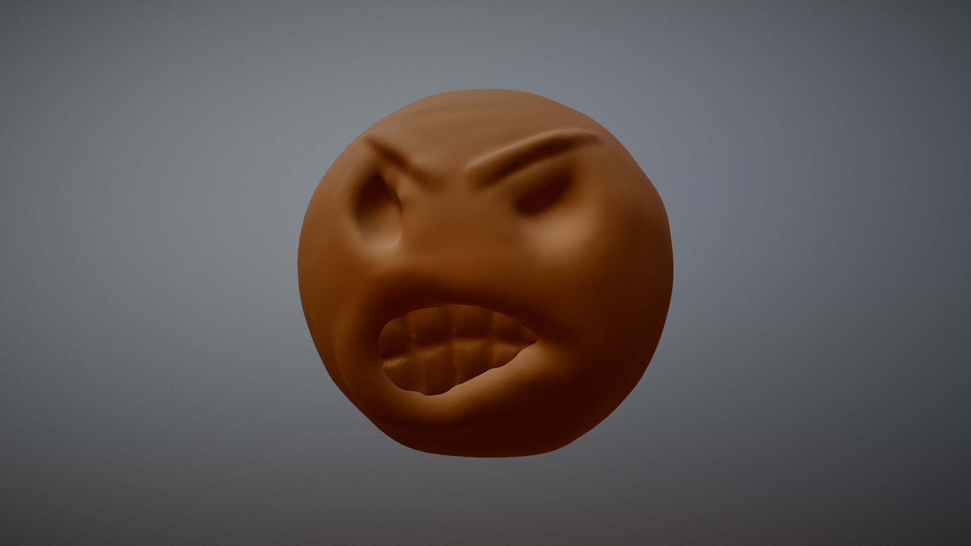 Day 24 - Anger - 3D model by benepp [c140803] - Sketchfab