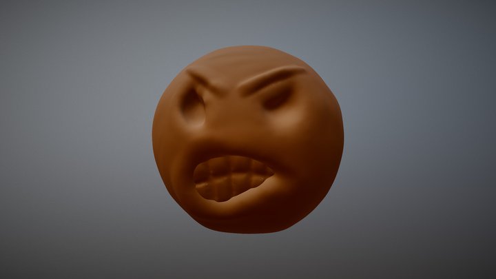 Day 24 - Anger 3D Model