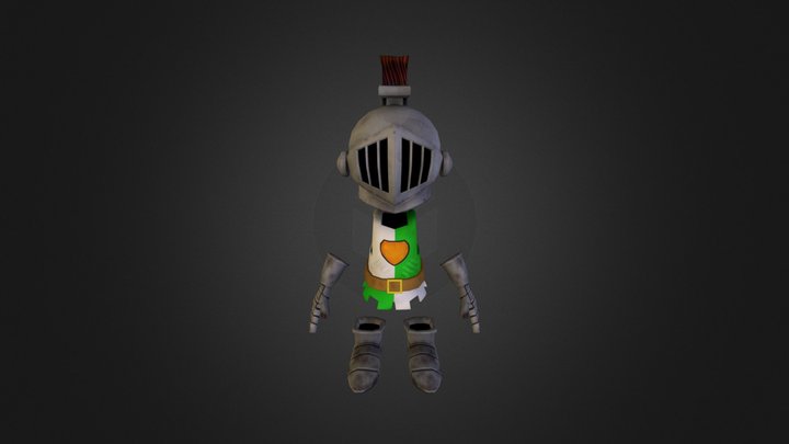 Ghost Knight 3D Model