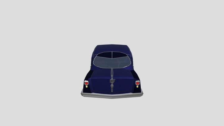 1956 Fodo Obsidian (Fictional Car) 3D Model