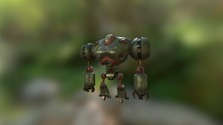 07-(f) Robot - Painting 3D Model