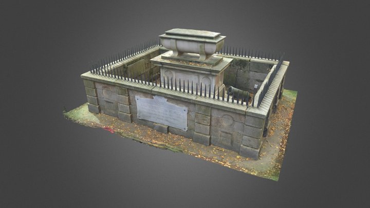 Mausoleo de John Moore 3D Model