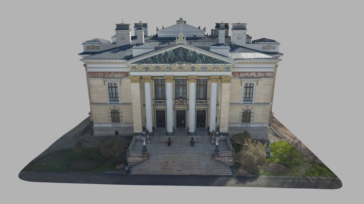 Säätytalo - House of Estates 3D Model
