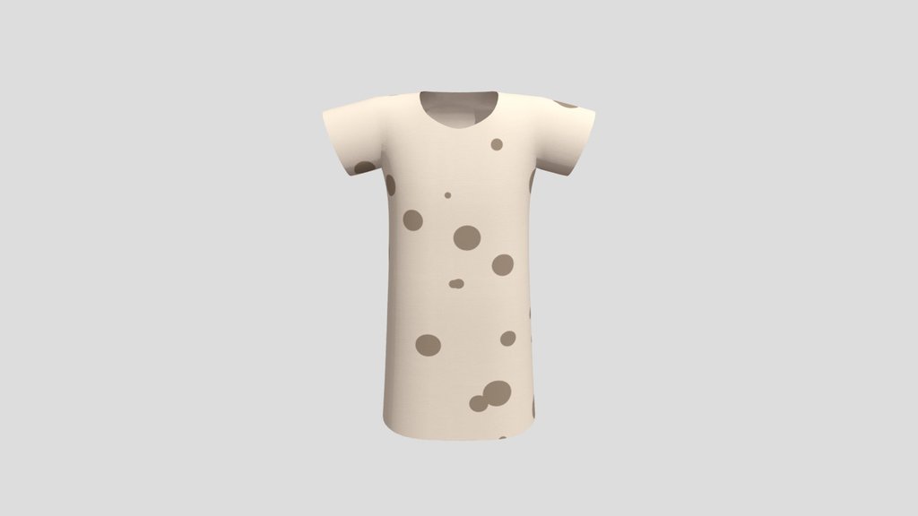 Gaun Polka Dot