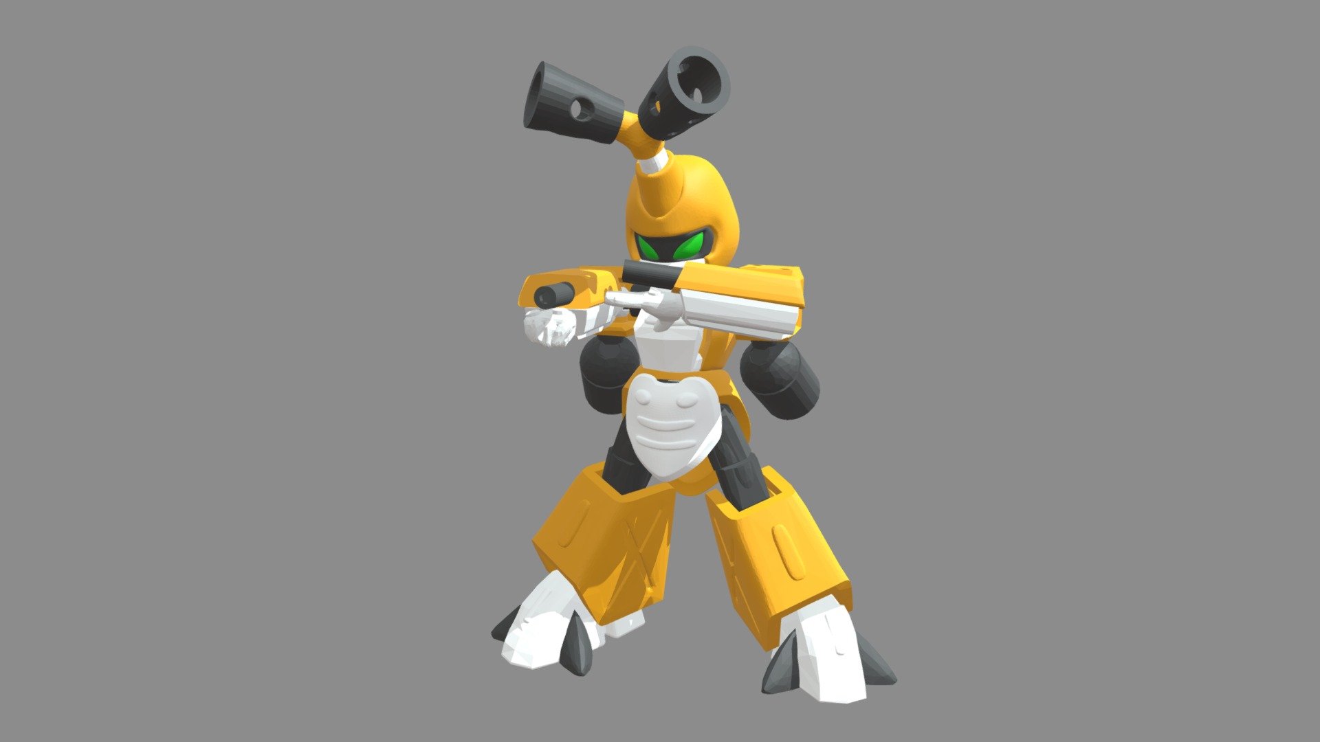 Metabee - Medabots - 3D model by Seba Cantero (@Seba.Cantero) [c141ee4 ...