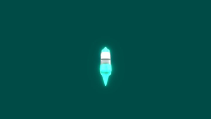 Double Ended Energy Sword 3D Model