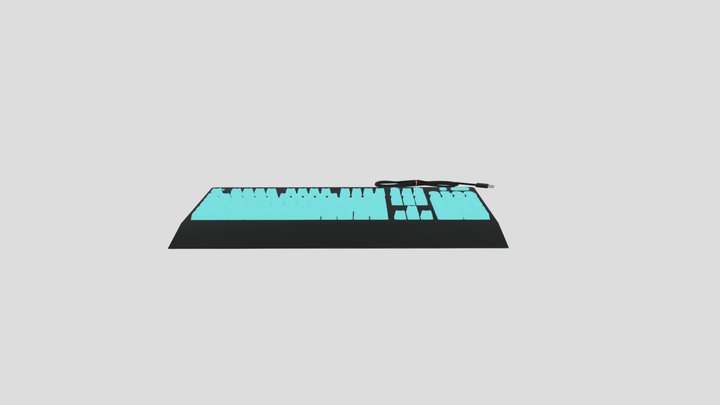 клавиатура 3D Model