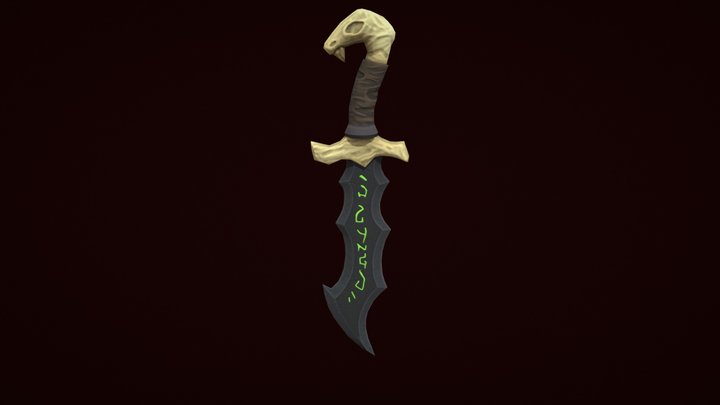 dagger 3D Model