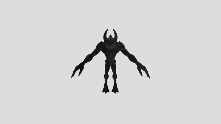 Beast Bendy 3D Model