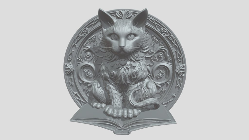 Mystical Feline Guardian