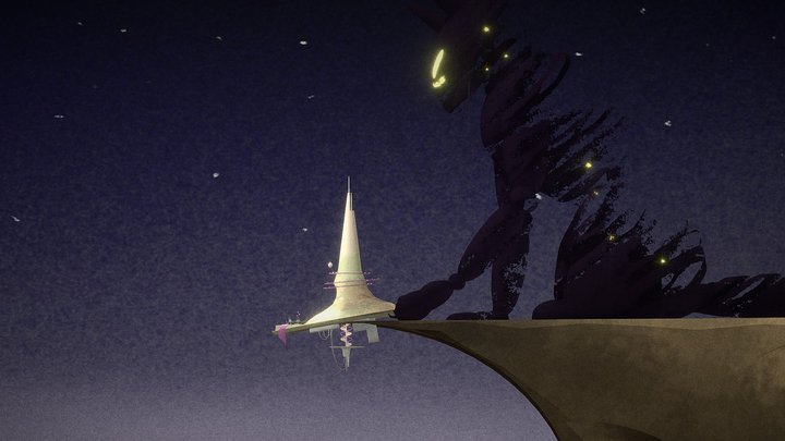 witch hat cafe 3D Model