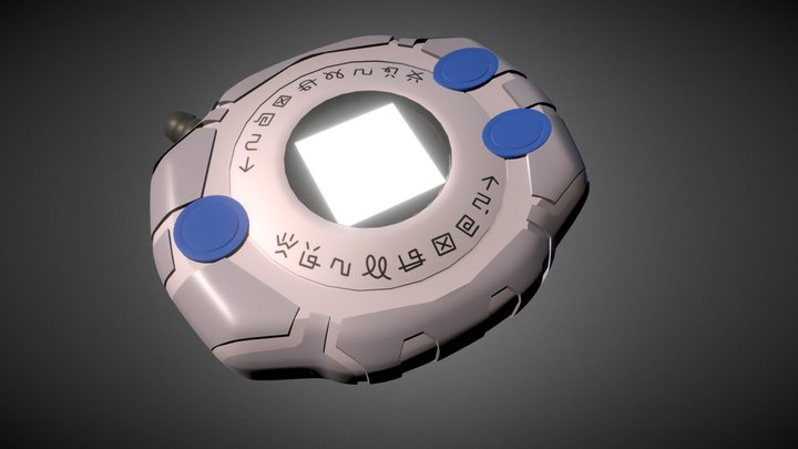 Digivice 3D Model