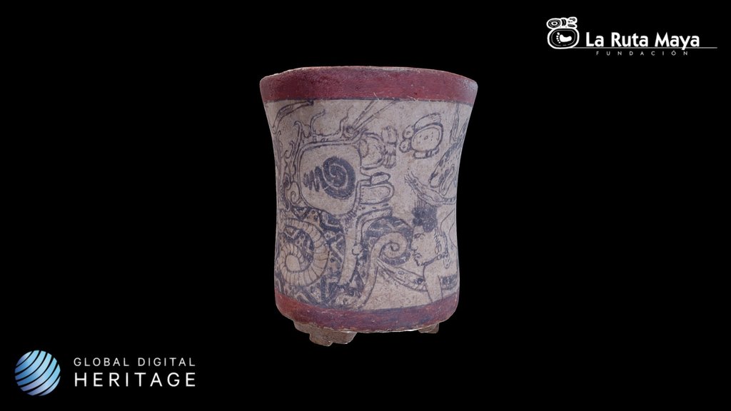 Codex-Style Vase with Supernatural Scene