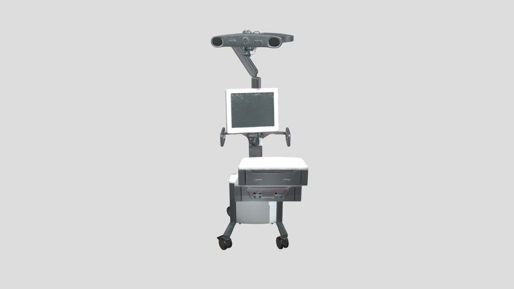 Anesthesia workstation on wheels