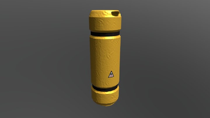 Monsters Inc. Scream Can 3D Model