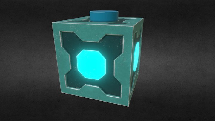 Rick and Morty Meeseeks Box 3D Model