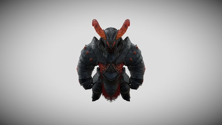 Infernal Knight 3D Model
