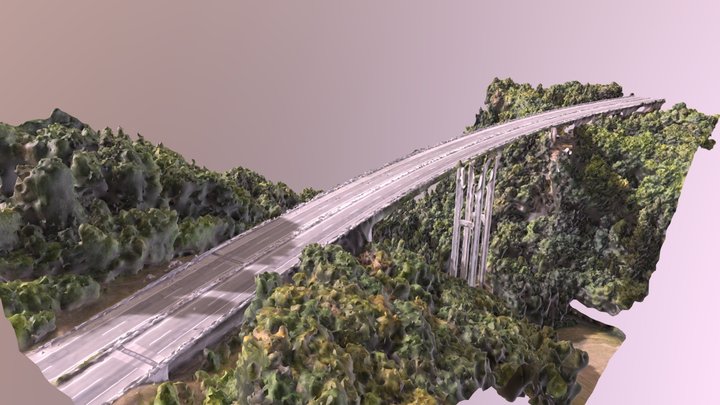 Viaduct des Vaux 3D Model