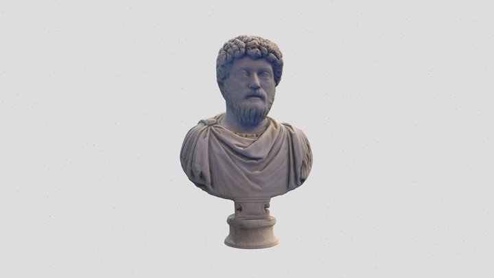 Bust of Marcus Aurelius 3D Model