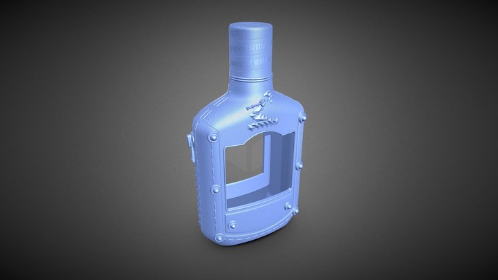 SILICONE BOTTLE SLEEVE 3D Model