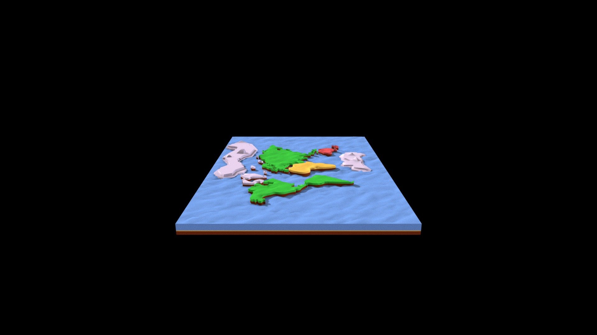 World 3D Map